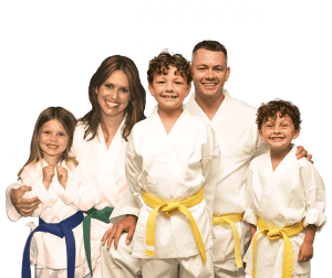 Martial Arts Lessons for Families in Chino Hills CA - Group Family for Martial Arts Footer Banner
