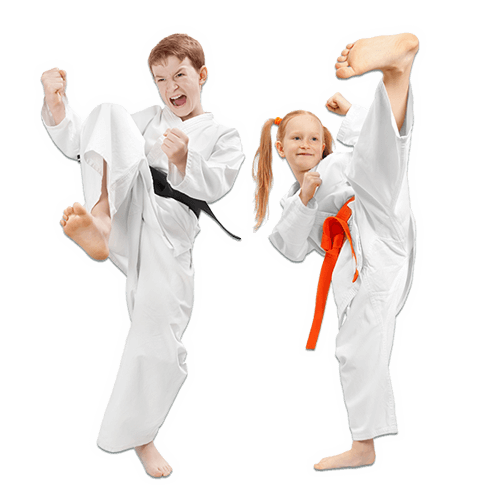 Martial Arts Lessons for Kids in Chino Hills CA - Kicks High Kicking Together